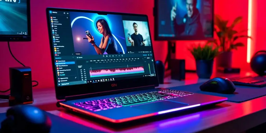 best 5 laptops for gaming and video editing under 100000