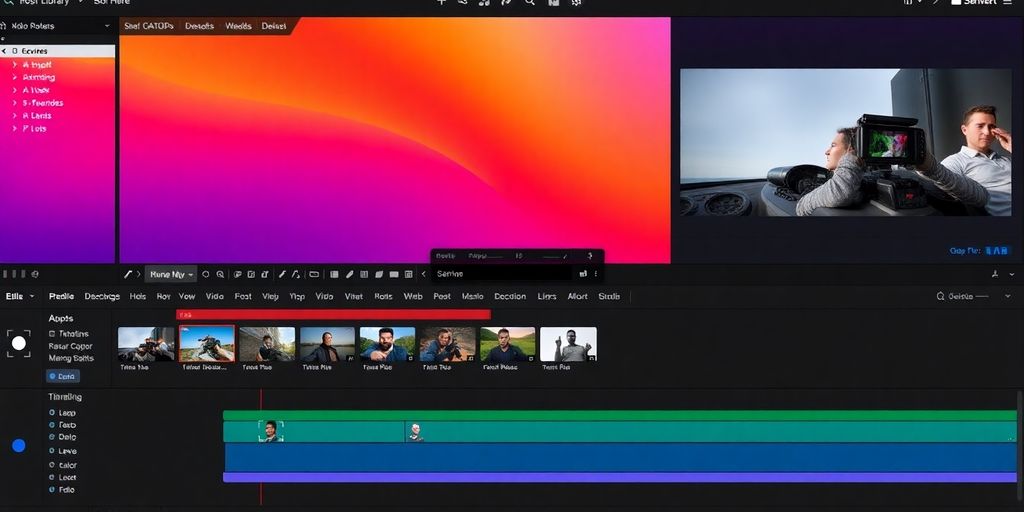 Screenshot of DaVinci Resolve 18 editing interface.